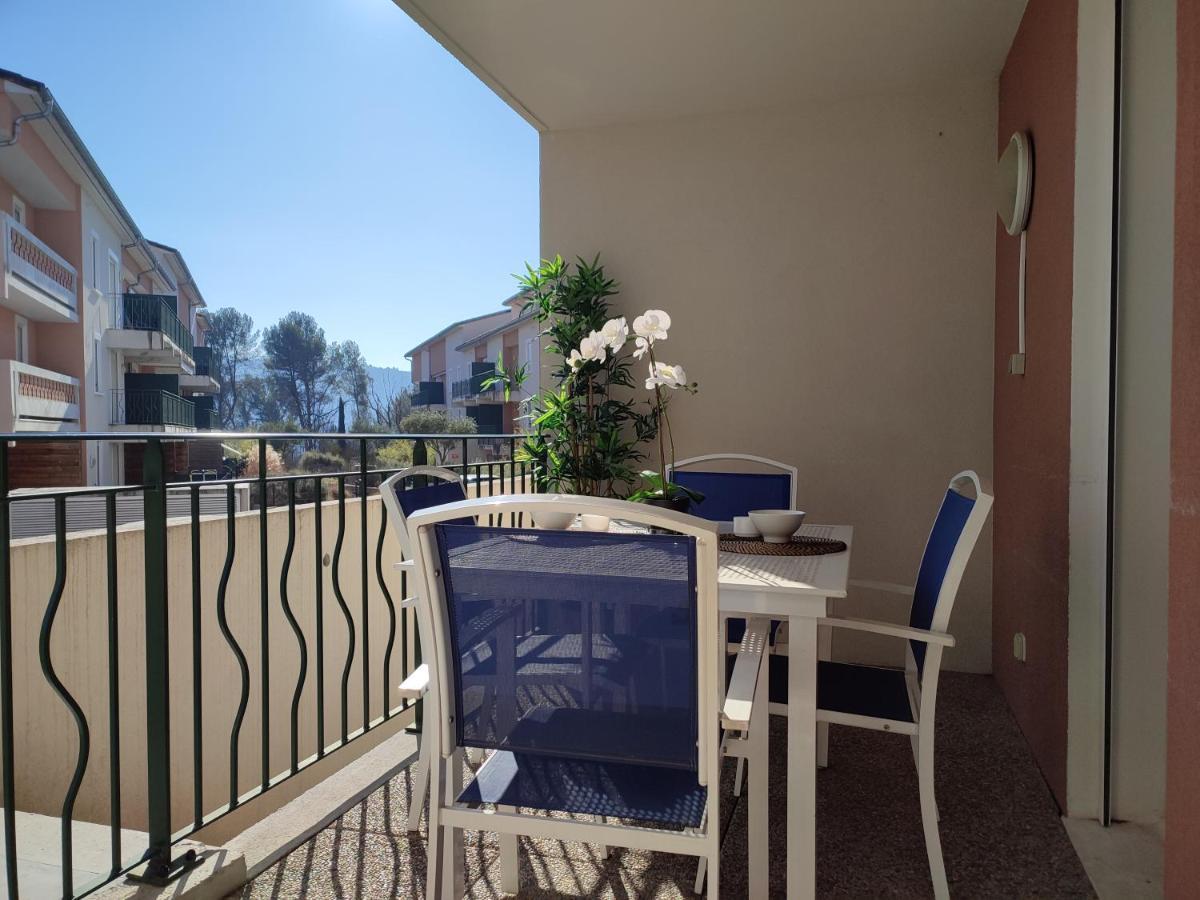 Le Romarin - Climatisation Piscine & Parking Prive Apartment Greoux-les-Bains ภายนอก รูปภาพ