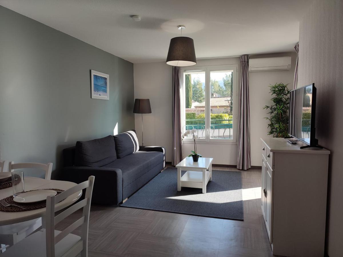 Le Romarin - Climatisation Piscine & Parking Prive Apartment Greoux-les-Bains ภายนอก รูปภาพ